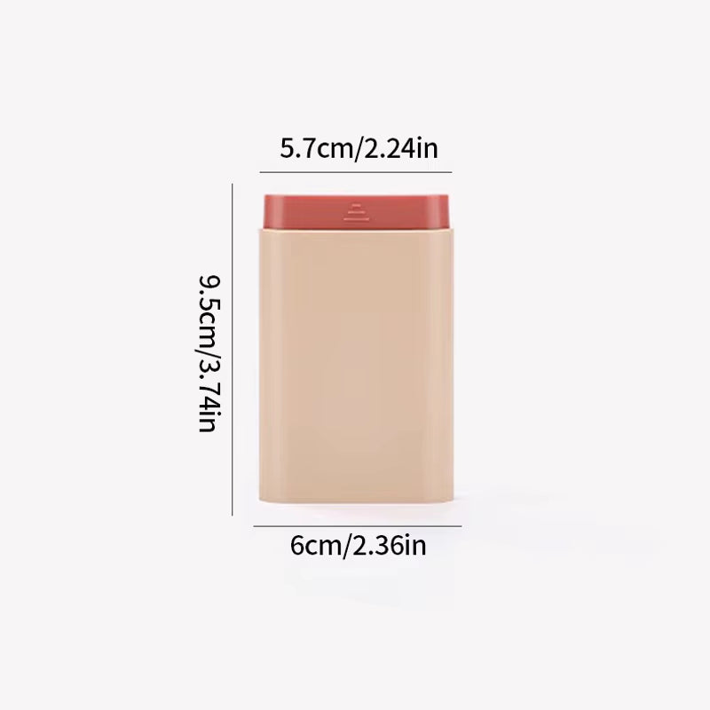 1 Pcs 6 Grids Rectangle Medicine Box Pill Box Vitamins Container Travel Pills Case Storage Capsules Tablets Fish Oils Plastic Box Pill Organizer 